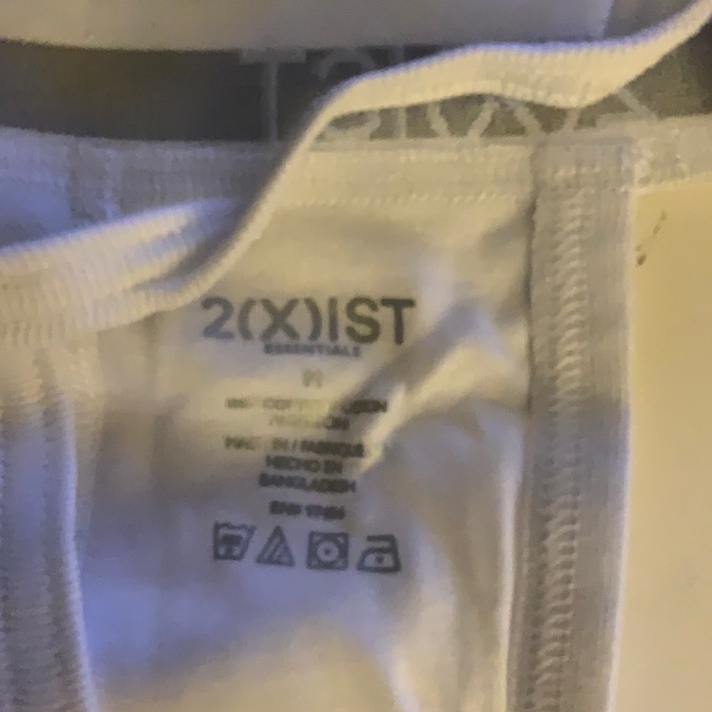 2xist y-back thong men’s size medium - white - Picture 3 of 8